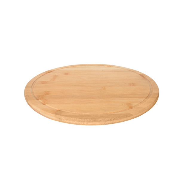 фото Доска разделочная для пиццы "termico" , бамбук, 34x 1,5 см.