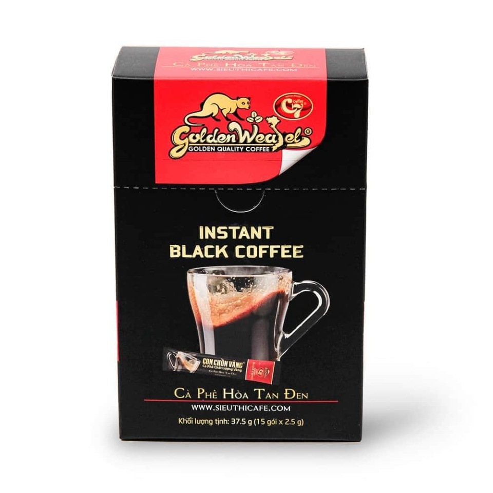 

Кофе растворимый HUCA FOOD Golden Weasel Instant Black coffee Золотой ЧОН