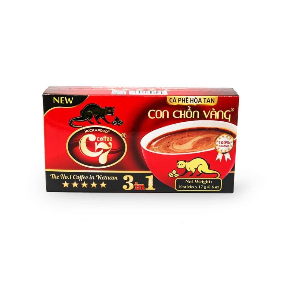 

Кофе растворимый HUCA FOOD Golden Weasel Instant coffee 3 in 1 Золотой ЧОН