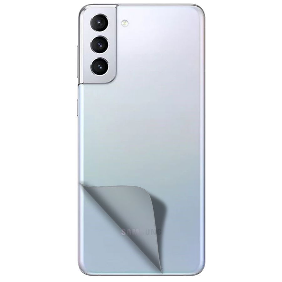 

Пленка защитная гидрогелевая Krutoff для Samsung Galaxy S21+ (G996) задняя сторона МАТОВАЯ