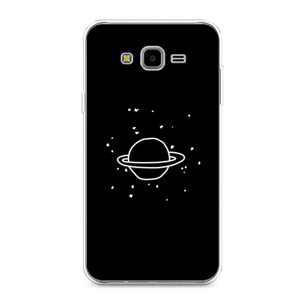 

Чехол Awog на Samsung Galaxy J7 Neo "Дудл Юпитера", Белый;черный, 25350-4