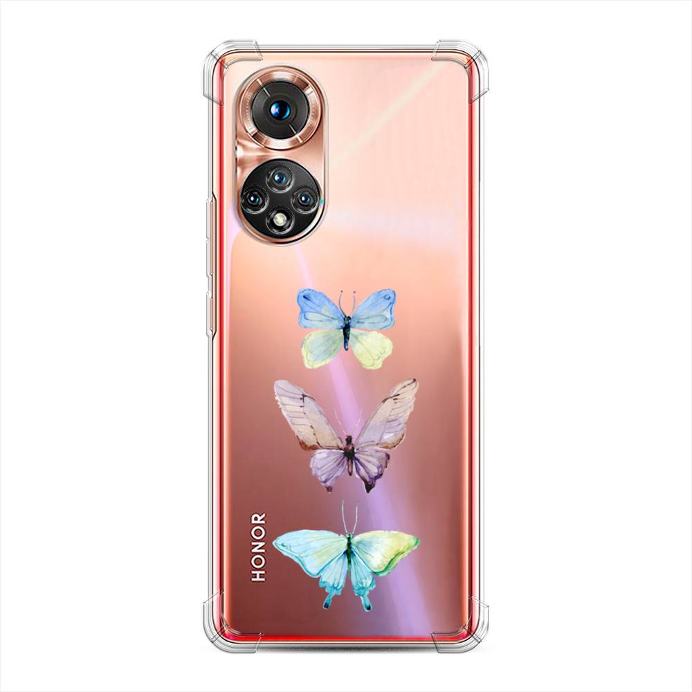 

Чехол Awog на Honor 50 "Акварельные бабочки", Фиолетовый, 6105451-1