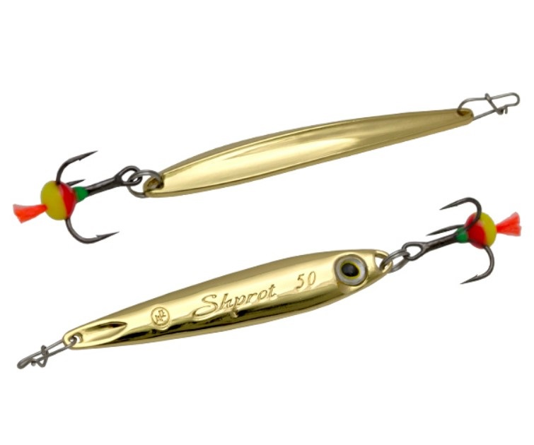 

Блесна вертикальная ECOPRO Shprot 80мм 15гр, G, Золотистый