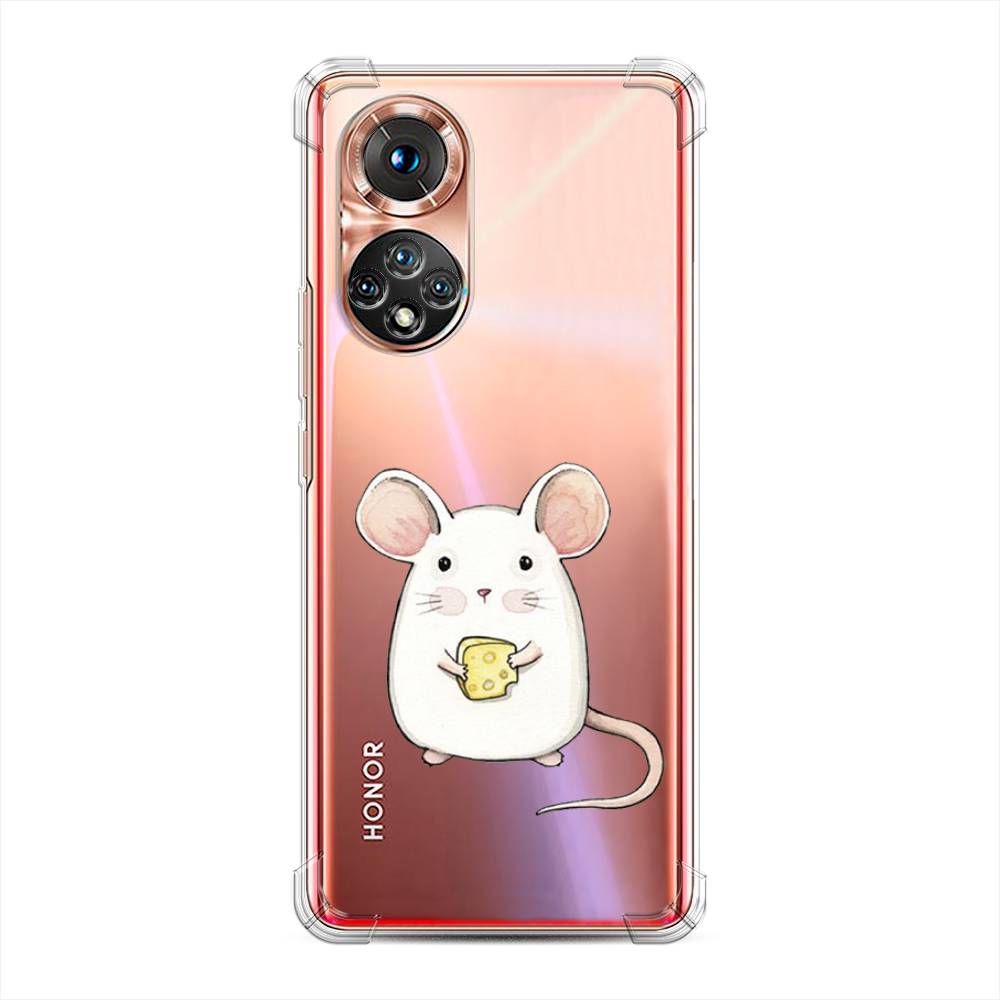 

Чехол Awog на Honor 50 "Мышка", Белый;розовый;прозрачный, 6105451-1