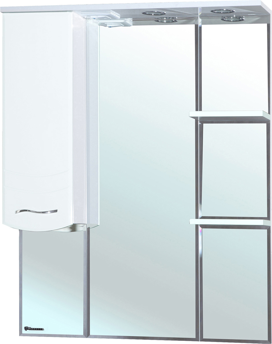 

Зеркало-шкаф Bellezza Мари 75 L белый, Мари