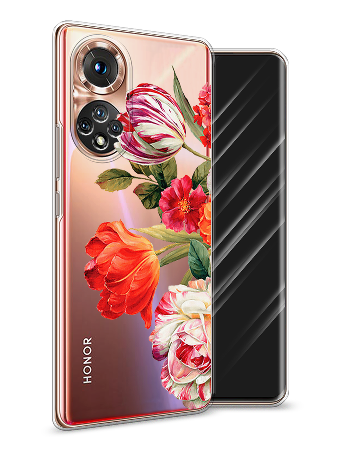 

Чехол Awog на Honor 50 "Весенний букет", Красный;розовый;зеленый, 6105450-8