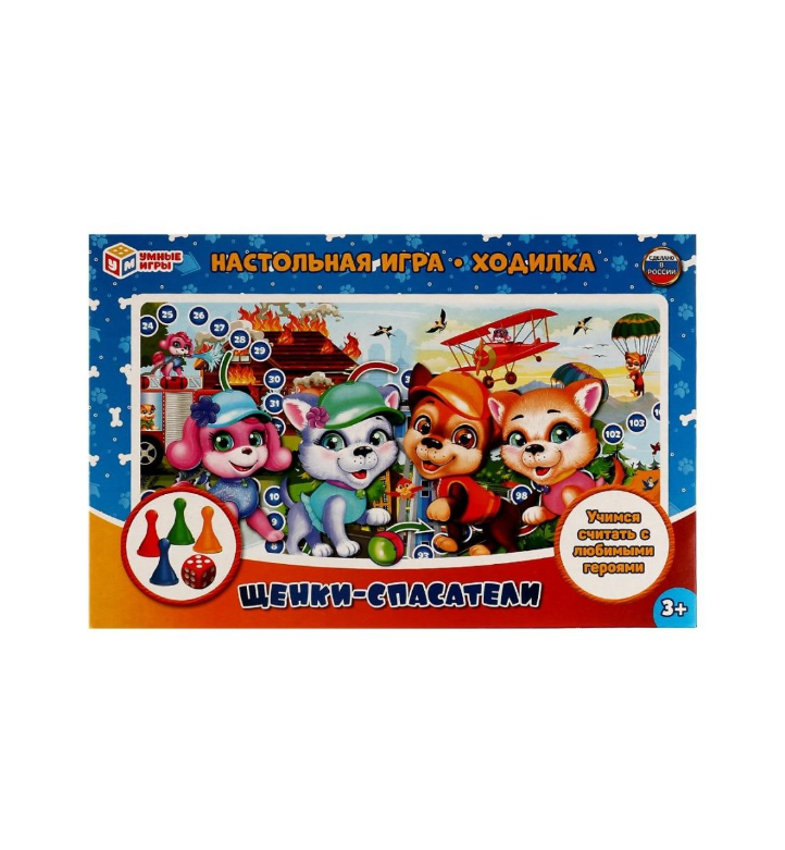 

Игра Умка Щенки-спасатели.Ходилка 4680107967947