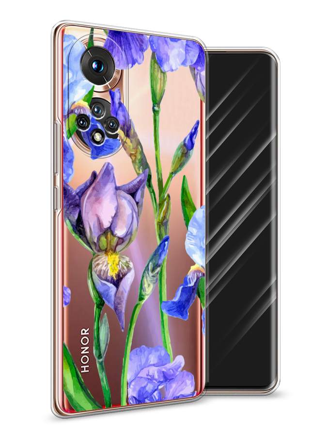 

Чехол Awog на Honor 50 "Синие ирисы", Фиолетовый;голубой;зеленый, 6105450-8