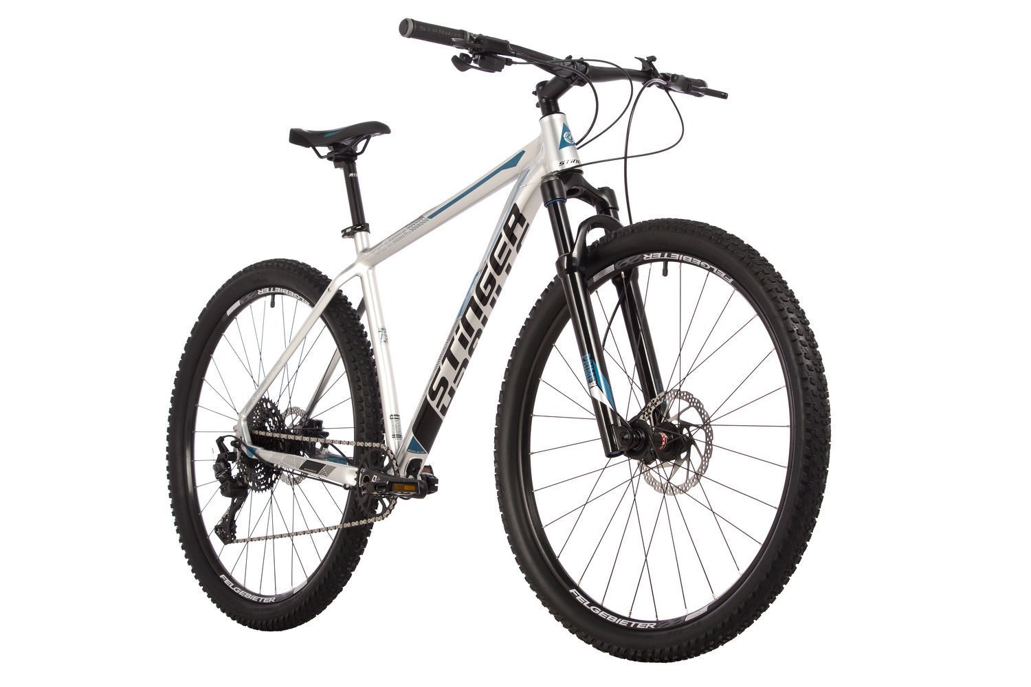 Велосипед STINGER 29 RELOAD STD серебристый алюминий размер 20 6220000₽