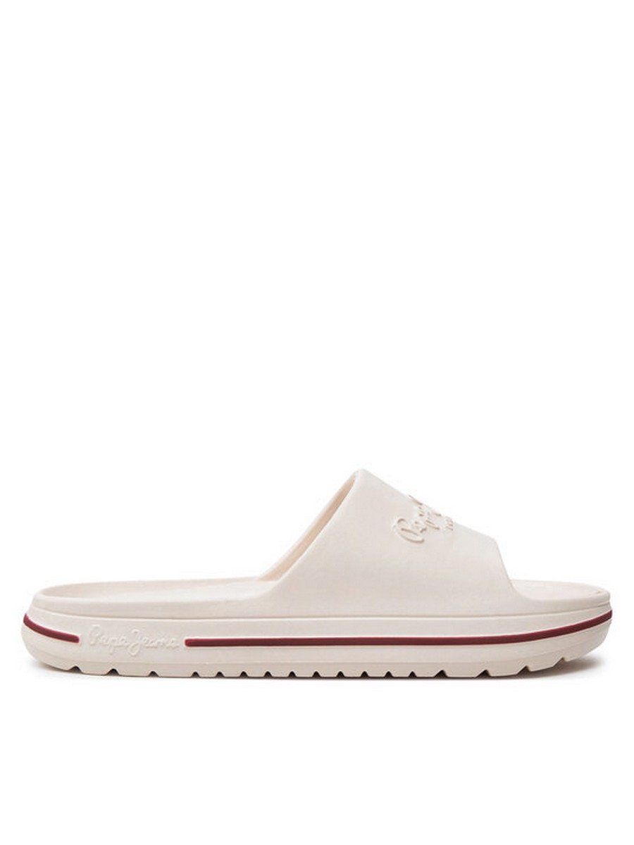 

Сланцы женские Pepe Jeans London Beach Slide W PLS70131 белые 38 EU, Белый, Beach Slide W PLS70131
