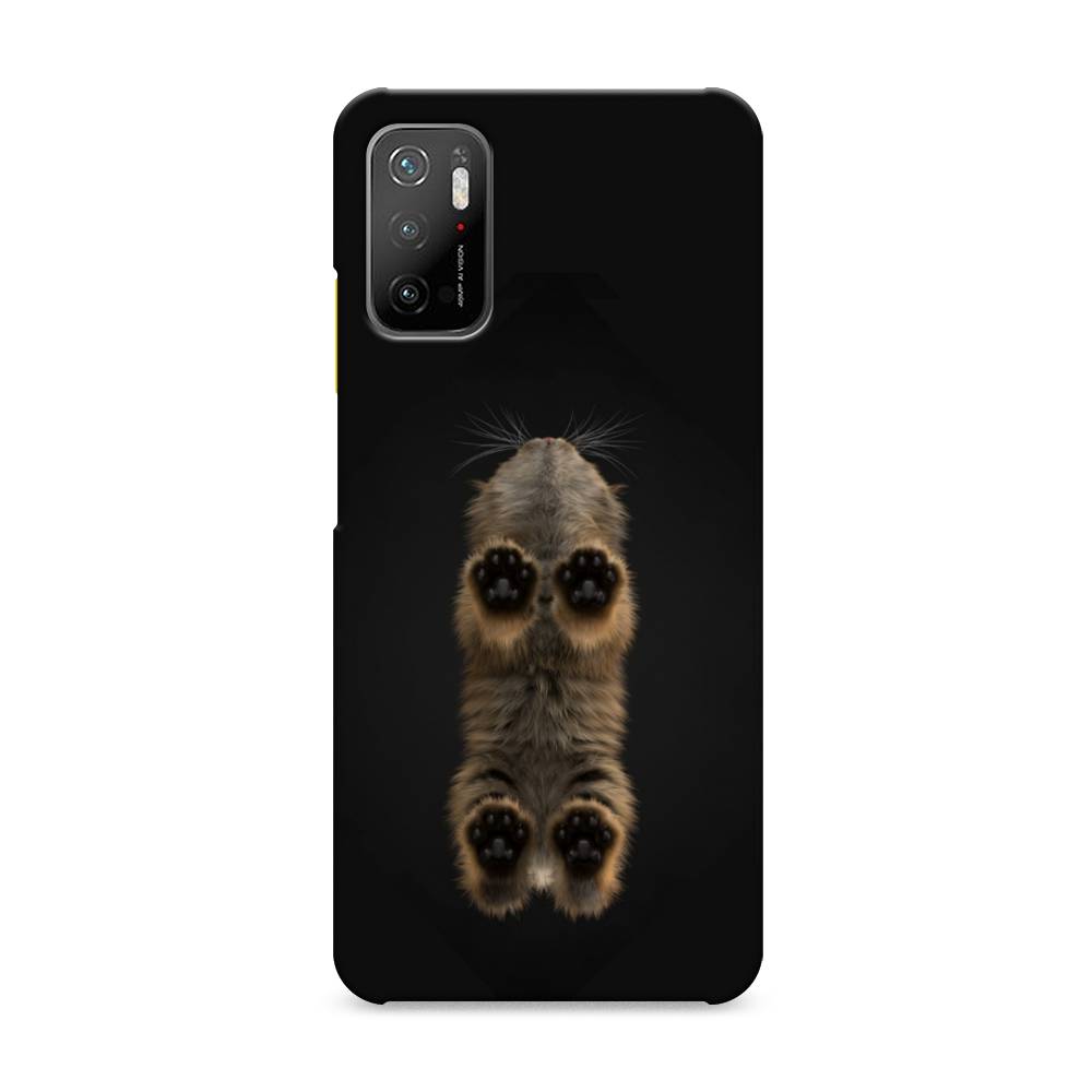 

Пластиковый чехол "Кошачьи лапки" на Xiaomi Poco M3 Pro, 311020-1