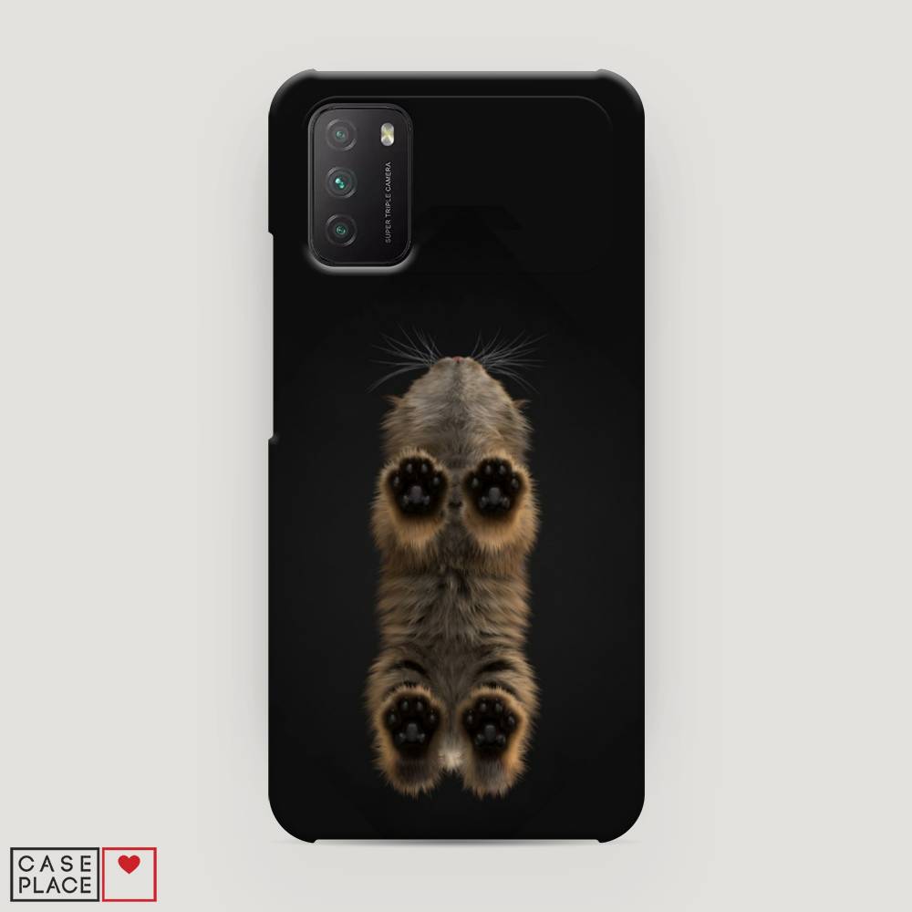 

Пластиковый чехол "Кошачьи лапки" на Xiaomi Poco M3, 39520-1