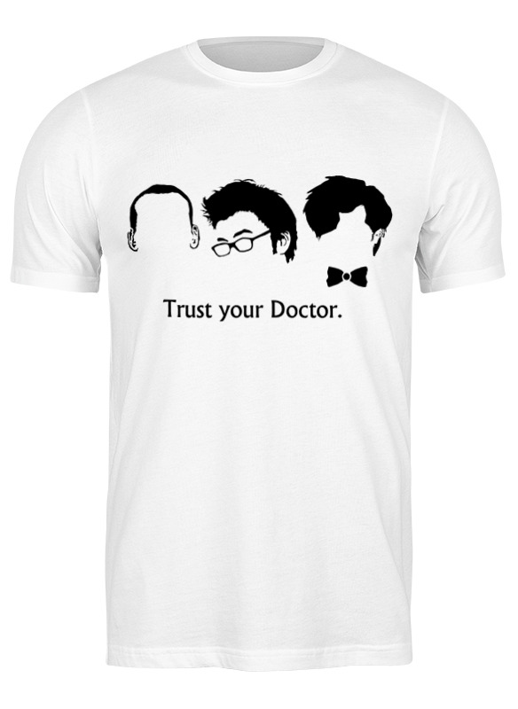 

Футболка мужская Printio Доктор кто (doctor who) белая M, Белый, Доктор кто (doctor who)