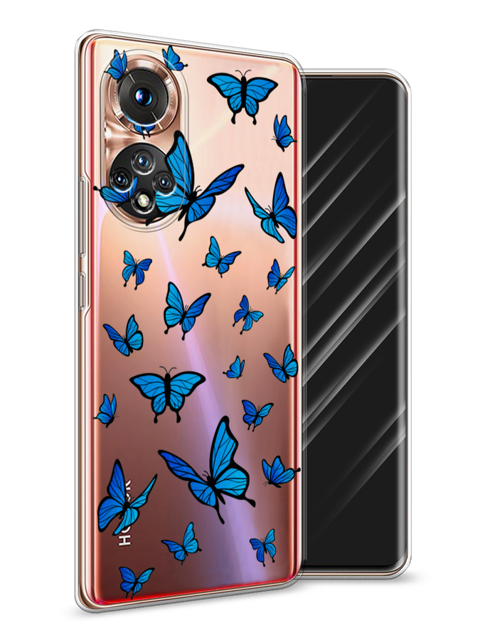 

Чехол Awog на Honor 50 "Синие бабочки", Синий;белый, 6105450-1