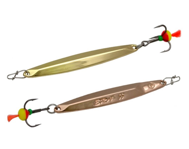 

Блесна вертикальная ECOPRO Era 65мм 7гр,G/C, Золотистый