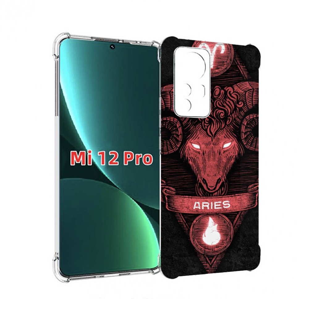 

Чехол MyPads знак зодиака овен 6 для Xiaomi 12S Pro, Прозрачный, Tocco