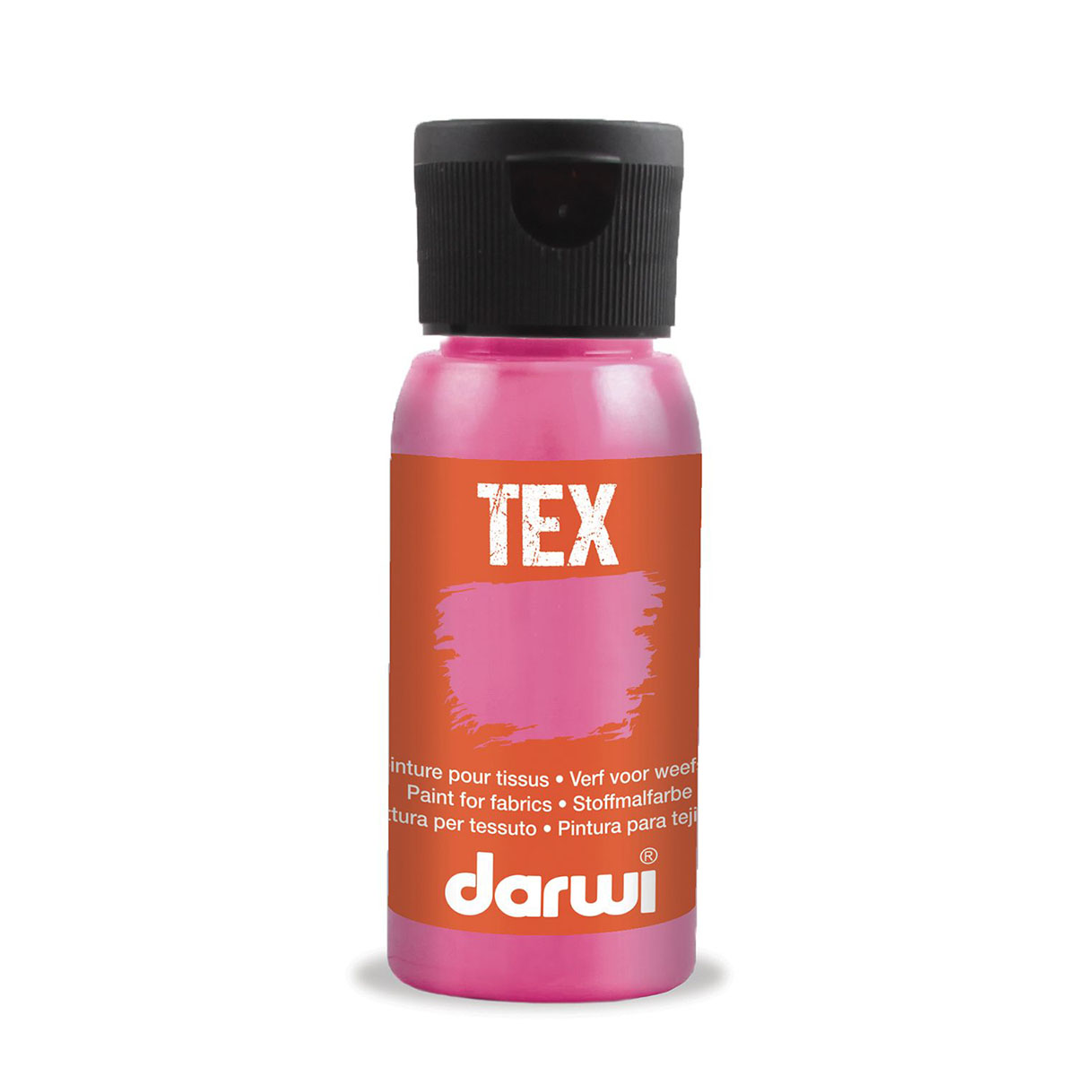 

Краска для ткани Darwi TEX DA0100050, 50 мл 478 розовый неон, 7732887