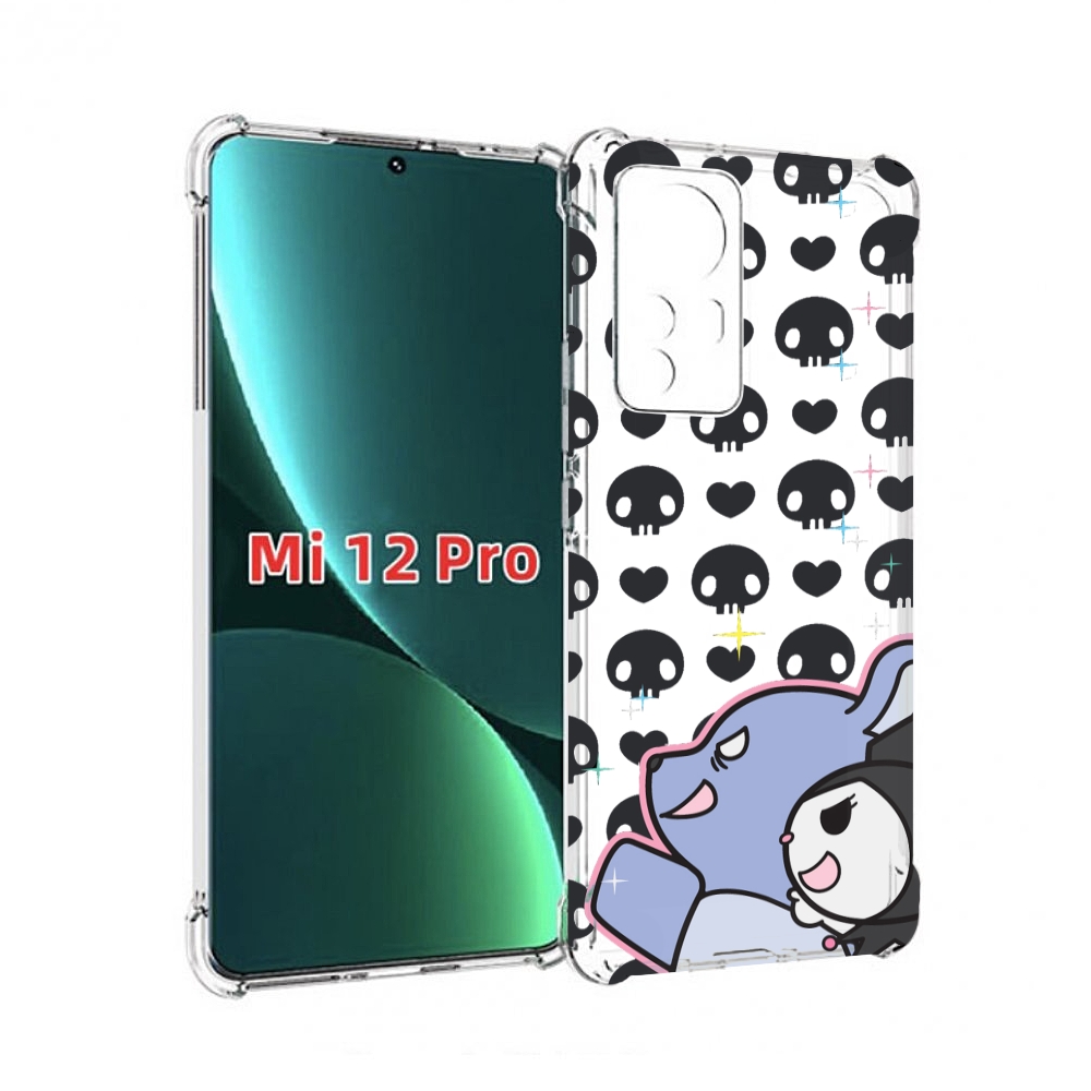 

Чехол MyPads злые-мини-животные детский для Xiaomi 12S Pro, Прозрачный, Tocco