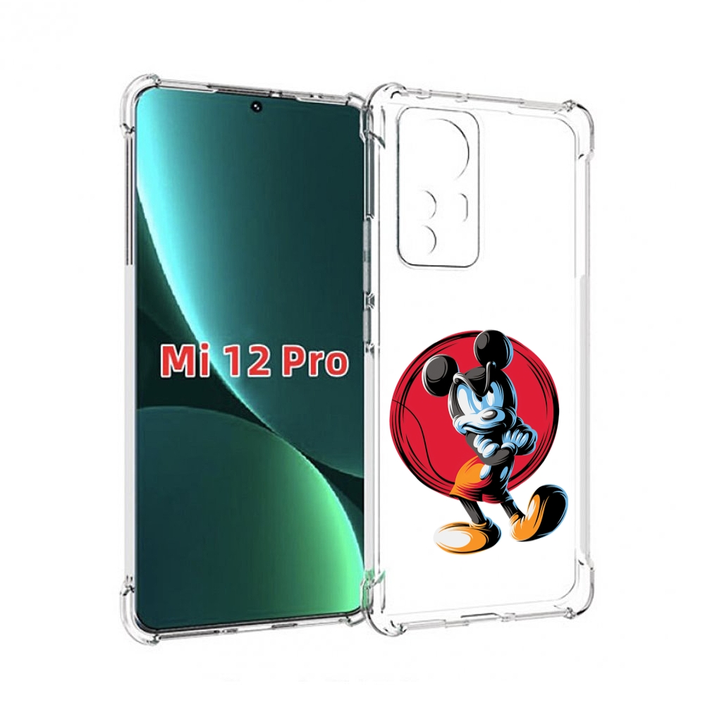 

Чехол MyPads злой-микки для Xiaomi 12S Pro, Прозрачный, Tocco