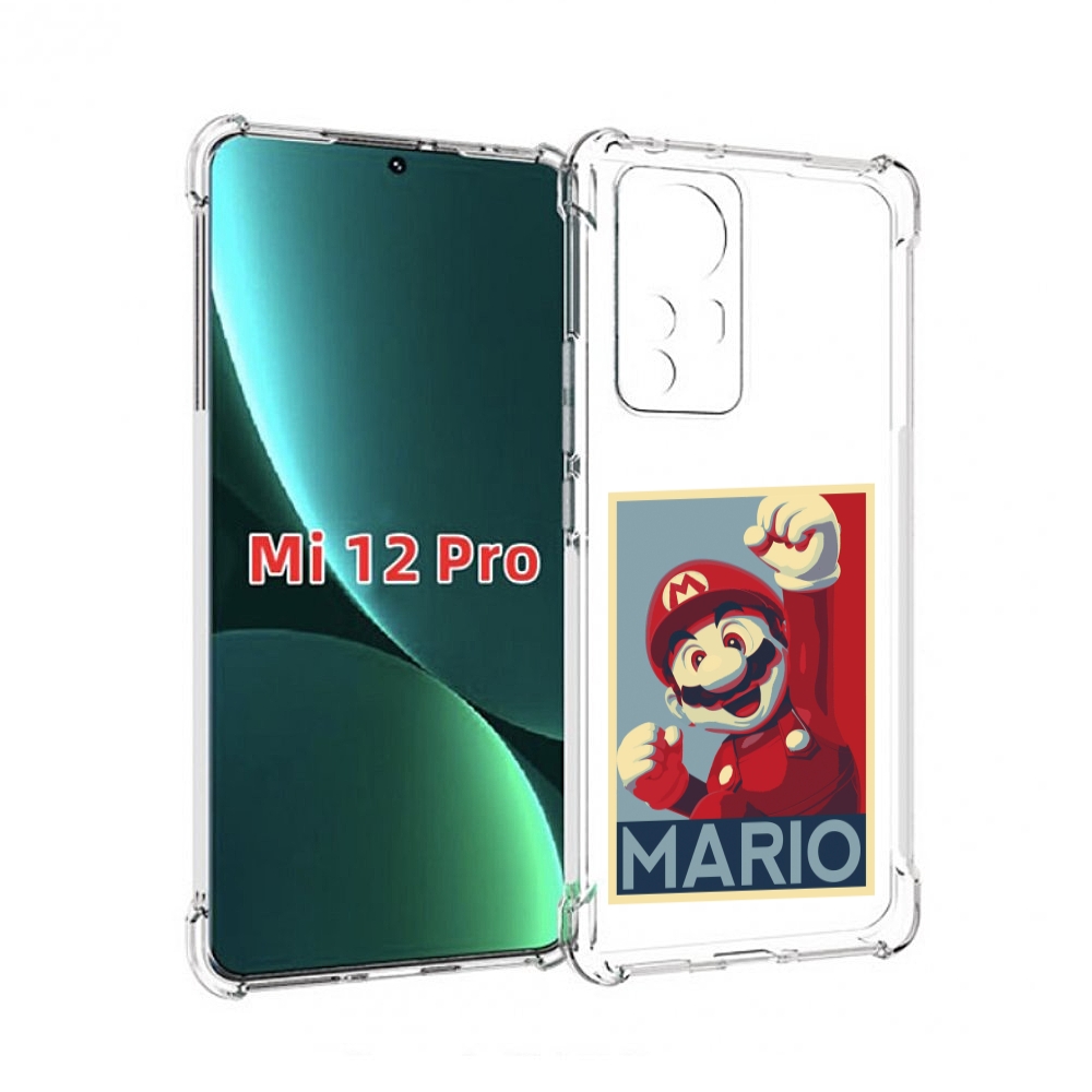 

Чехол MyPads злой марио для Xiaomi 12S Pro, Прозрачный, Tocco
