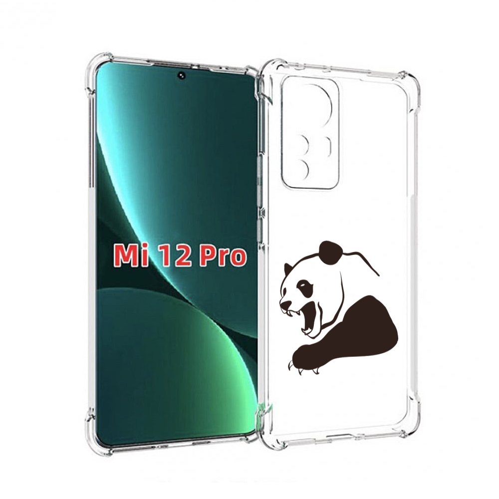 

Чехол MyPads злая-панда для Xiaomi 12S Pro, Прозрачный, Tocco
