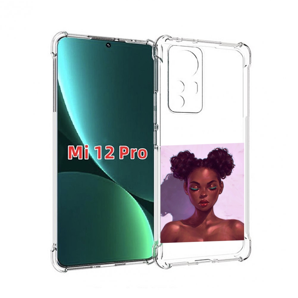 Чехол MyPads зеленые-стрелки женский для Xiaomi 12S Pro