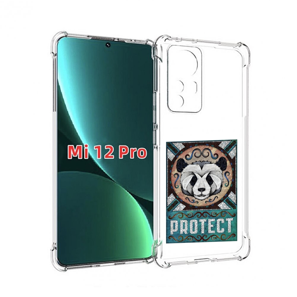 

Чехол MyPads защита панды для Xiaomi 12S Pro, Прозрачный, Tocco