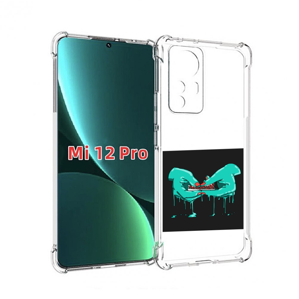 

Чехол MyPads закручиваю-розочки для Xiaomi 12S Pro, Прозрачный, Tocco