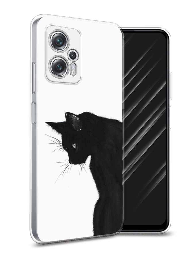 

Чехол Awog на Poco X4 GT/Redmi Note 11T Pro/11T Pro Plus "Black cat", Разноцветный, 315250-1