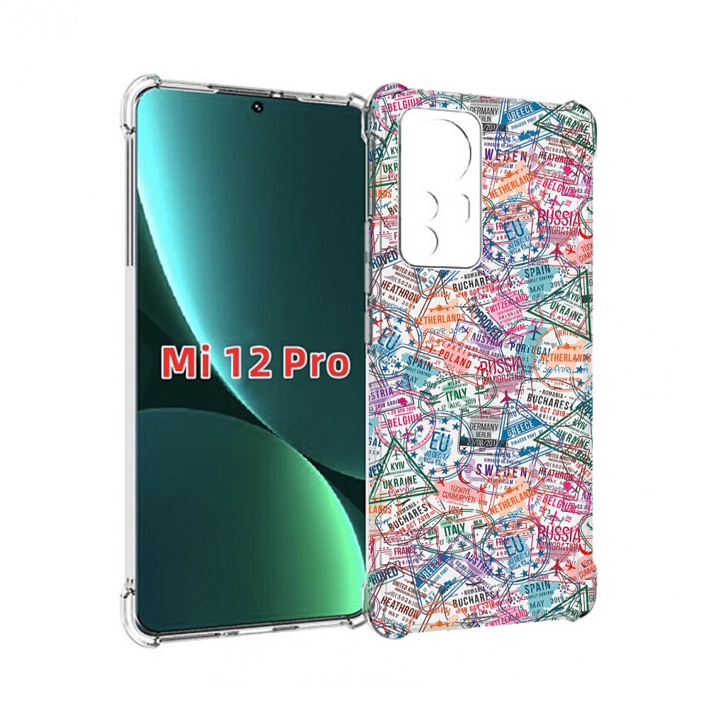 

Чехол MyPads загранчехол для Xiaomi 12S Pro, Прозрачный, Tocco