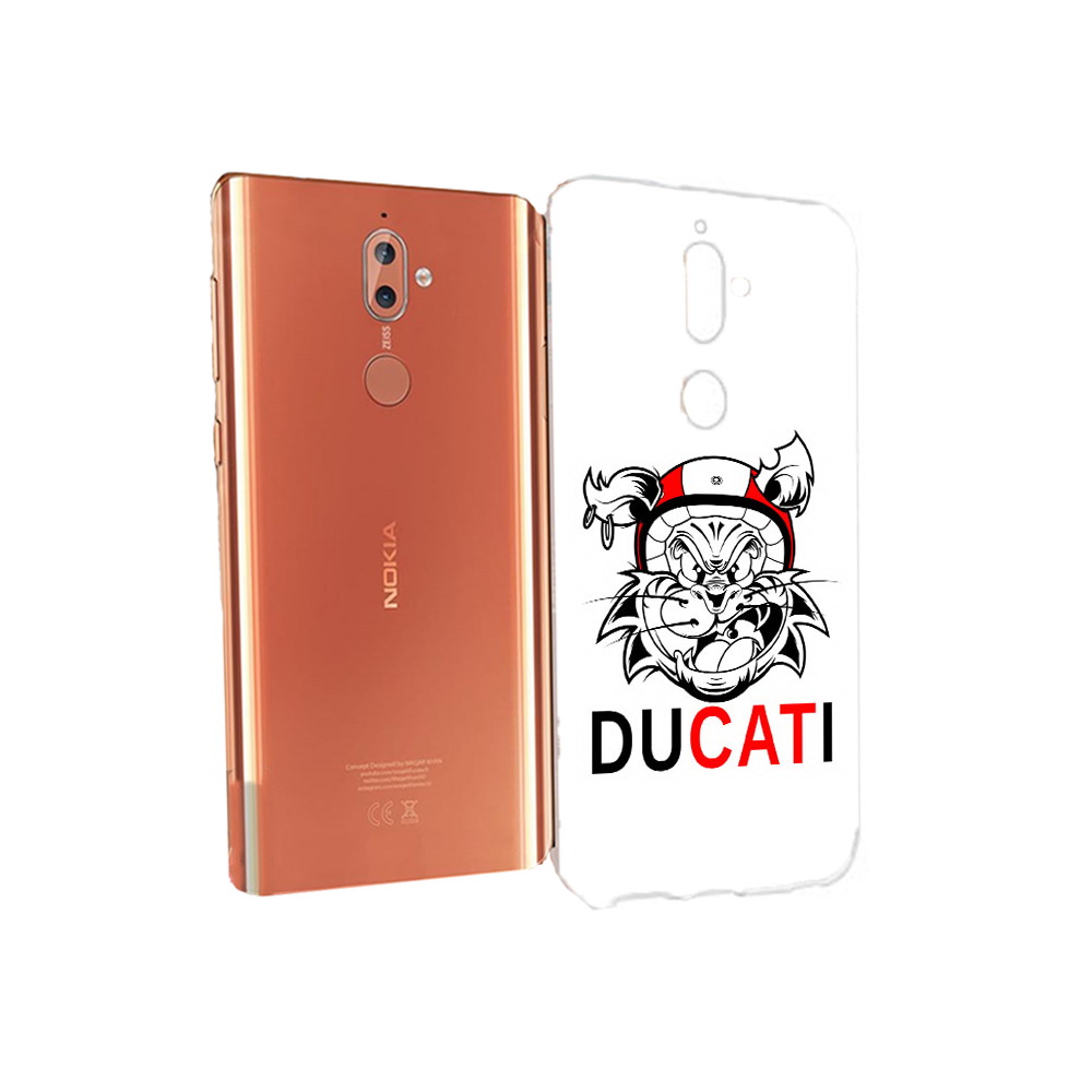 

Чехол MyPads Tocco для Nokia 9 дукати (PT126479.94.339), Прозрачный, Tocco