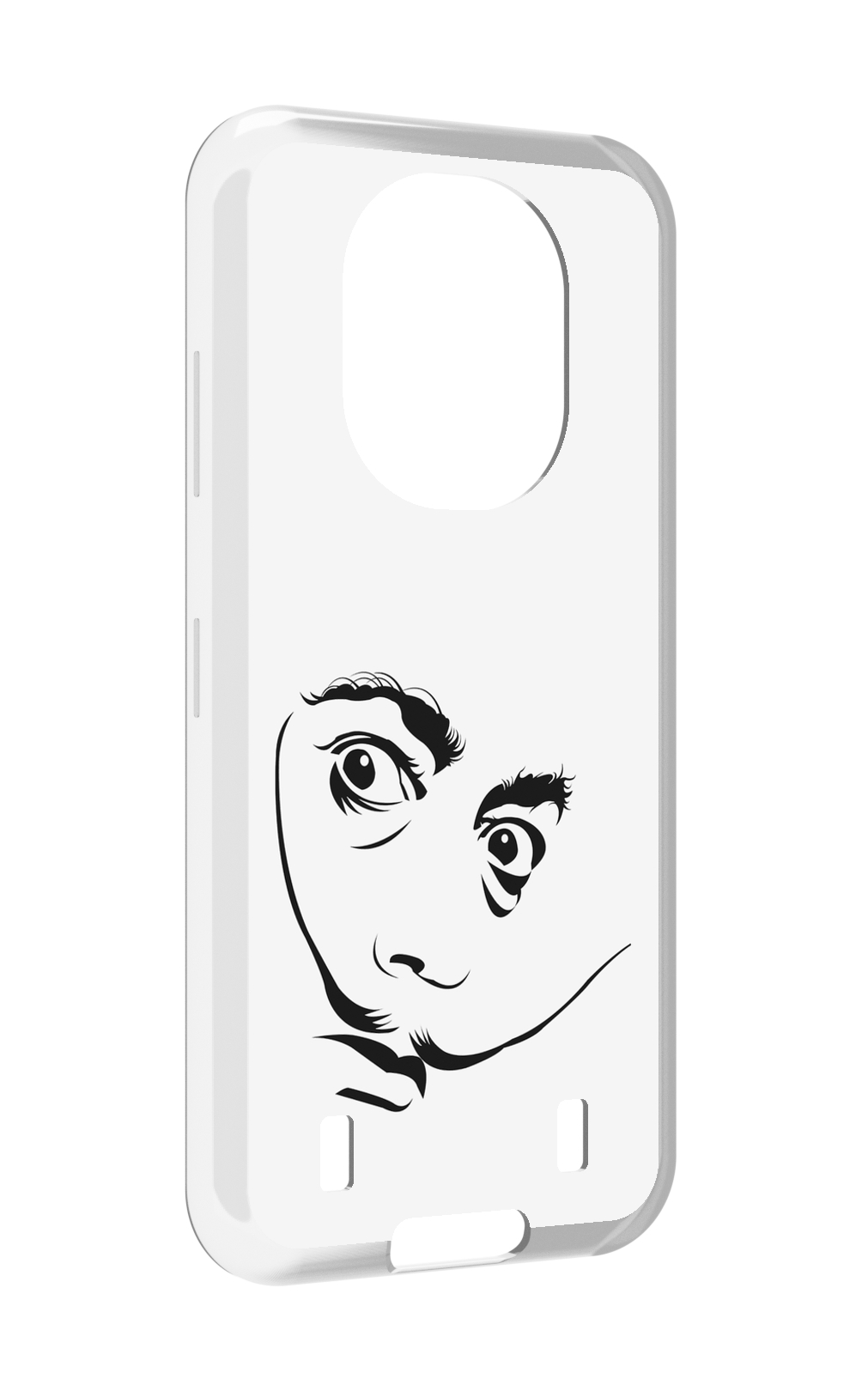 

Чехол MyPads мужчина с длинными усами для Oukitel WP16, Прозрачный, Tocco