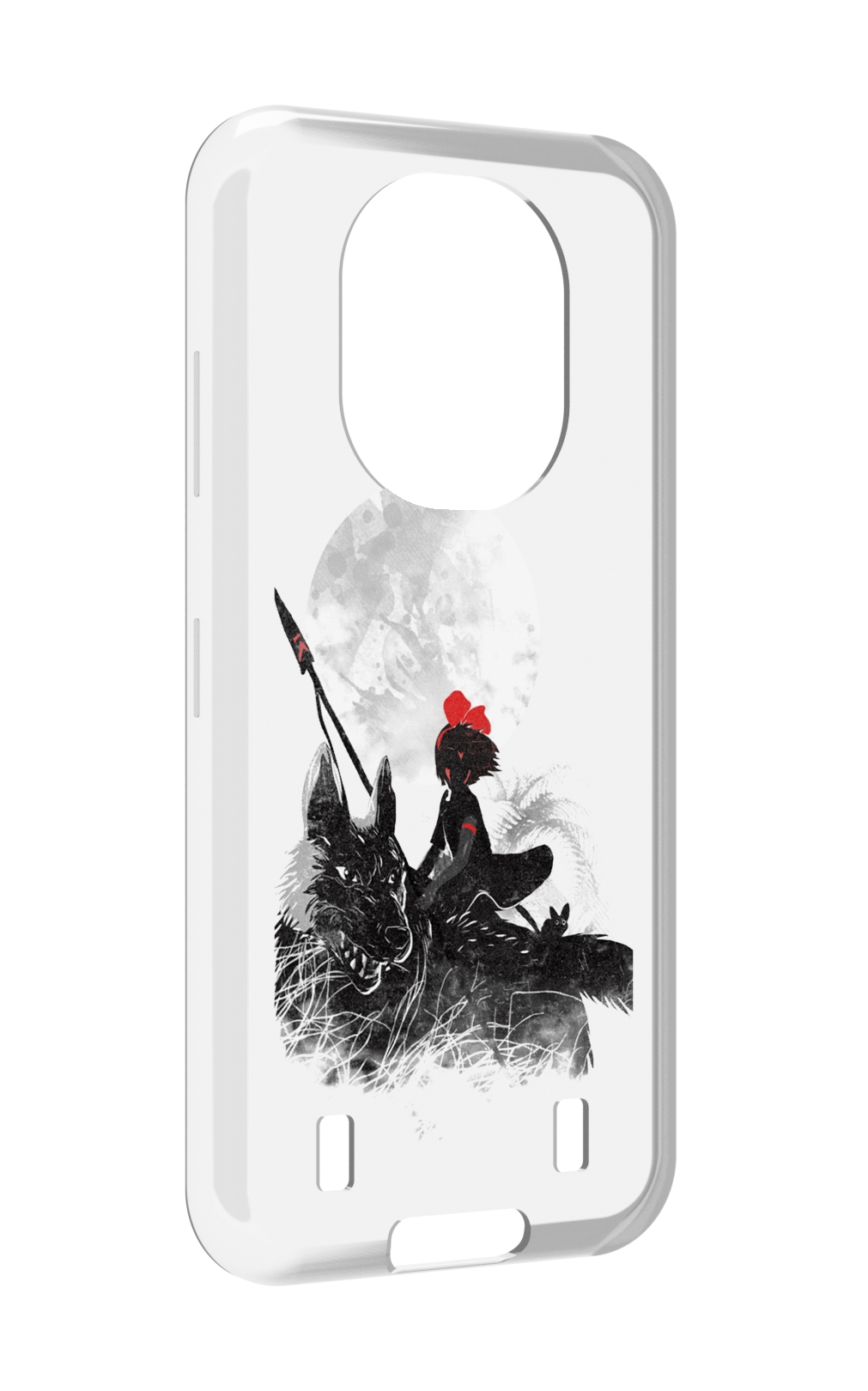 

Чехол MyPads мононоке для Oukitel WP16, Прозрачный, Tocco
