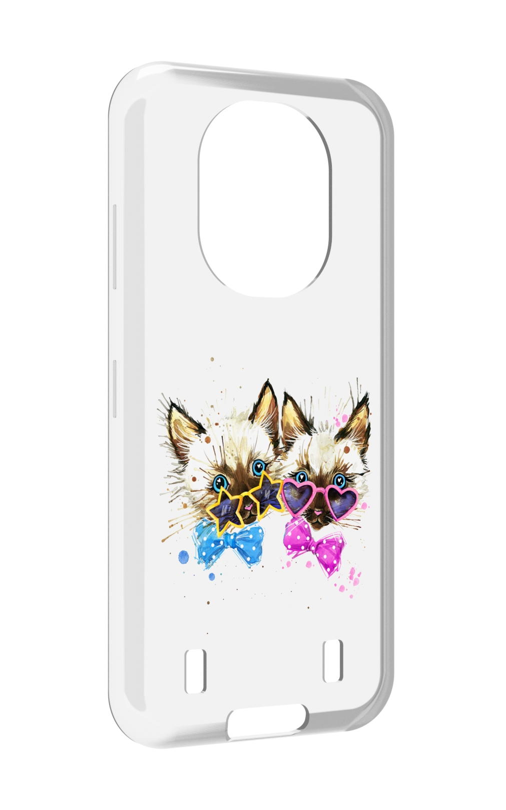 

Чехол MyPads милые котята для Oukitel WP16, Прозрачный, Tocco