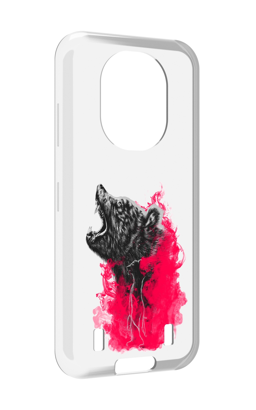 

Чехол MyPads медведь в дымке для Oukitel WP16, Прозрачный, Tocco