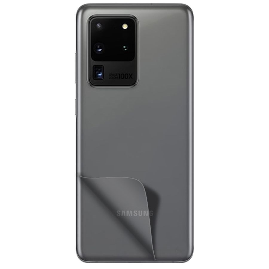 

Пленка защитная гидрогелевая Krutoff для Samsung Galaxy S20 Ultra (G988) тыл (матовая)