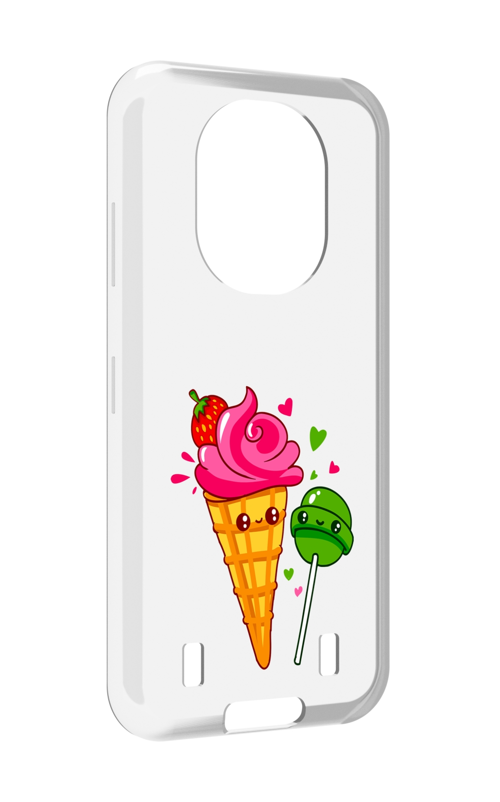 

Чехол MyPads Вкусняшки для Oukitel WP16, Прозрачный, Tocco