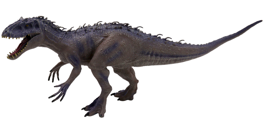 Фигурка Динозавр Рэкс серый масштаб 1:144