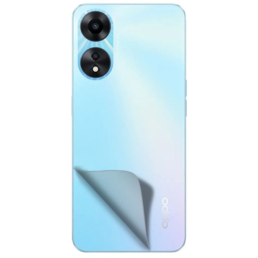 

Пленка защитная гидрогелевая Krutoff для Oppo A58x задняя сторона (матовая)