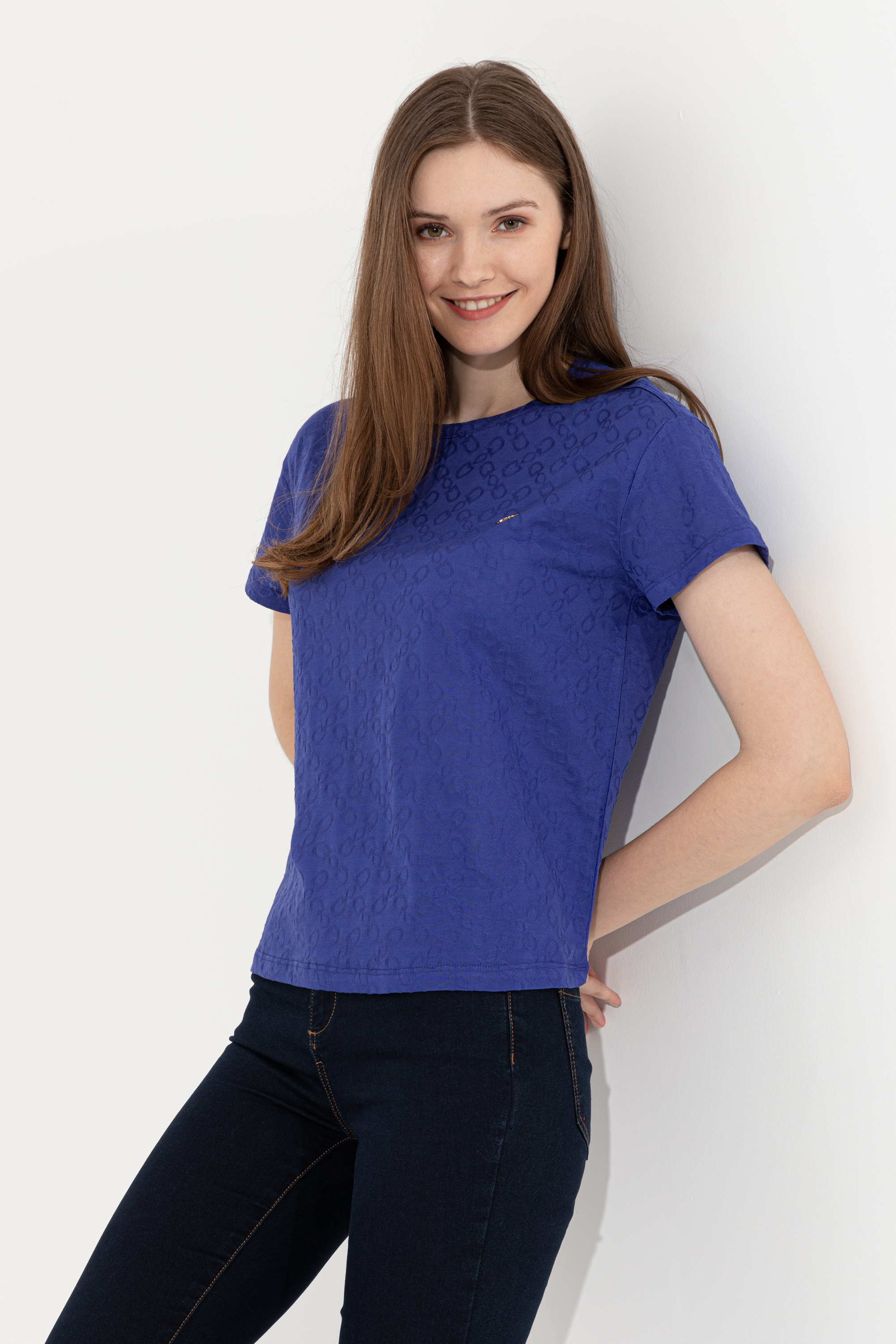 

Футболка женская U.S. POLO Assn. G082SZ0110FERTE синяя XL, Синий, G082SZ0110FERTE