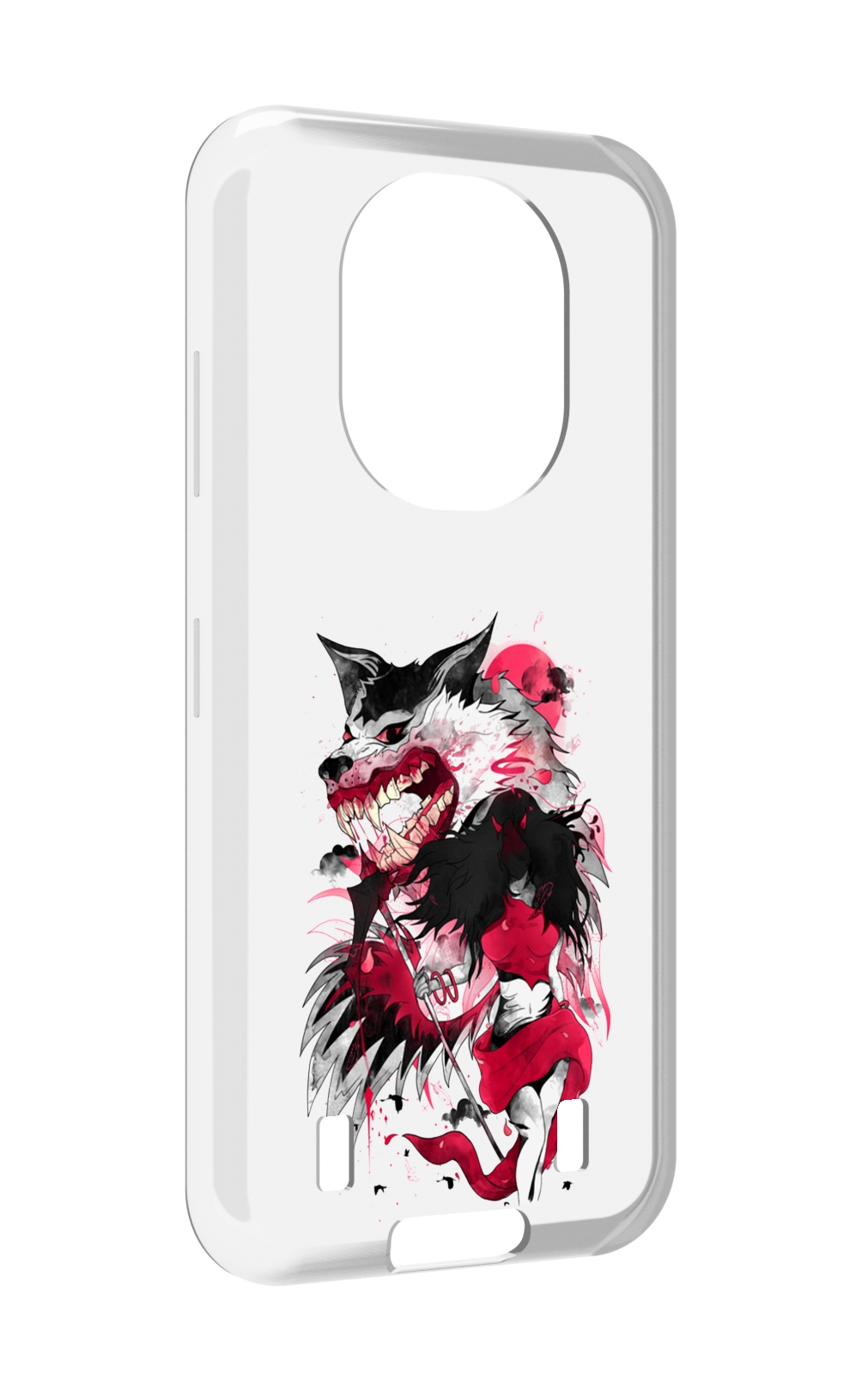 

Чехол MyPads красная шапочка для Oukitel WP16, Прозрачный, Tocco