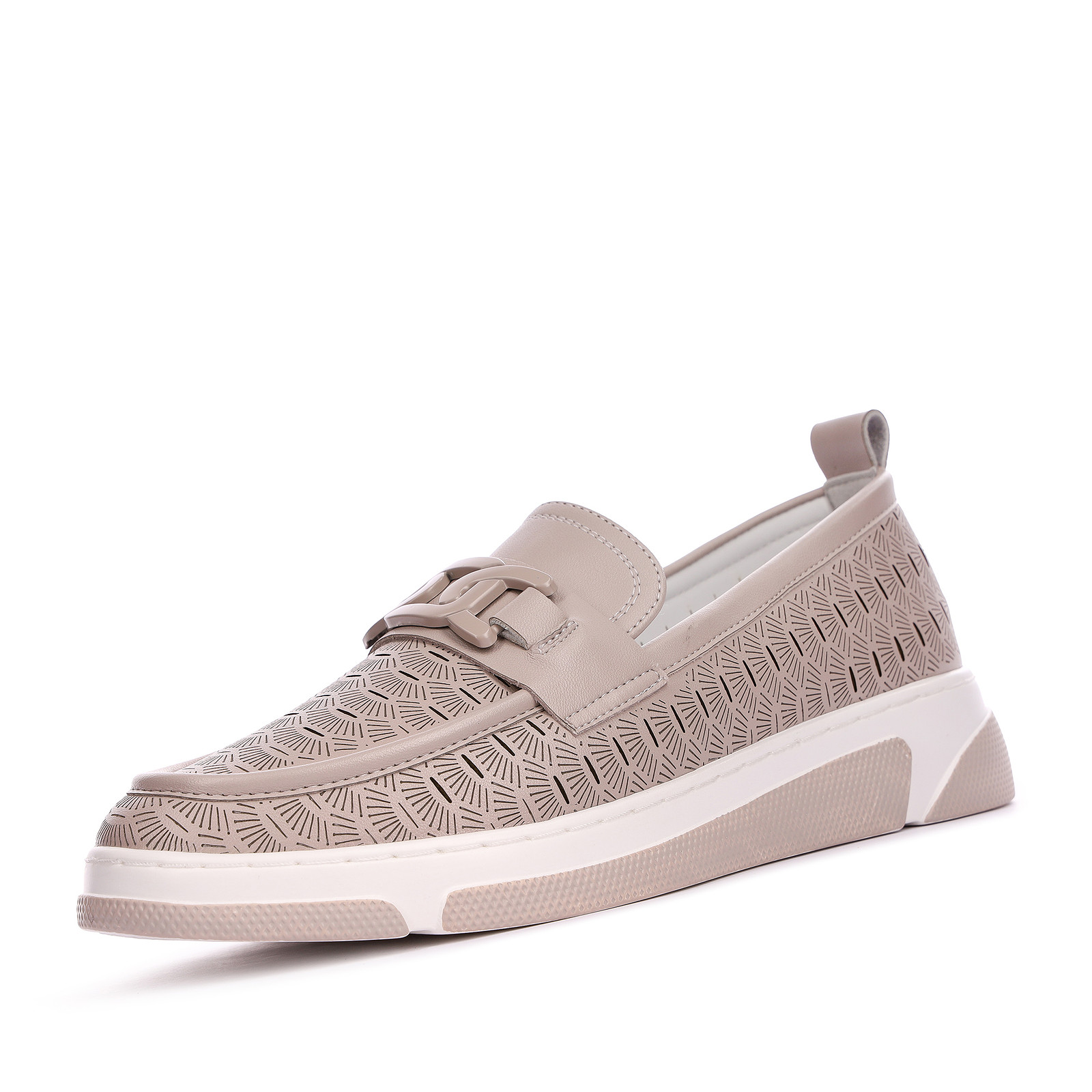 

Лоферы женские Marisetta 119-41WK-030SS бежевые 39 RU, Бежевый, 119-41WK-030SS