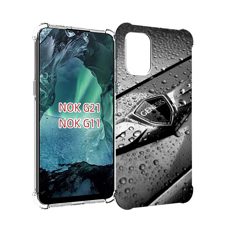 

Чехол Mypads genesis 2 Мужской Для Nokia G11/G21, Прозрачный, Tocco