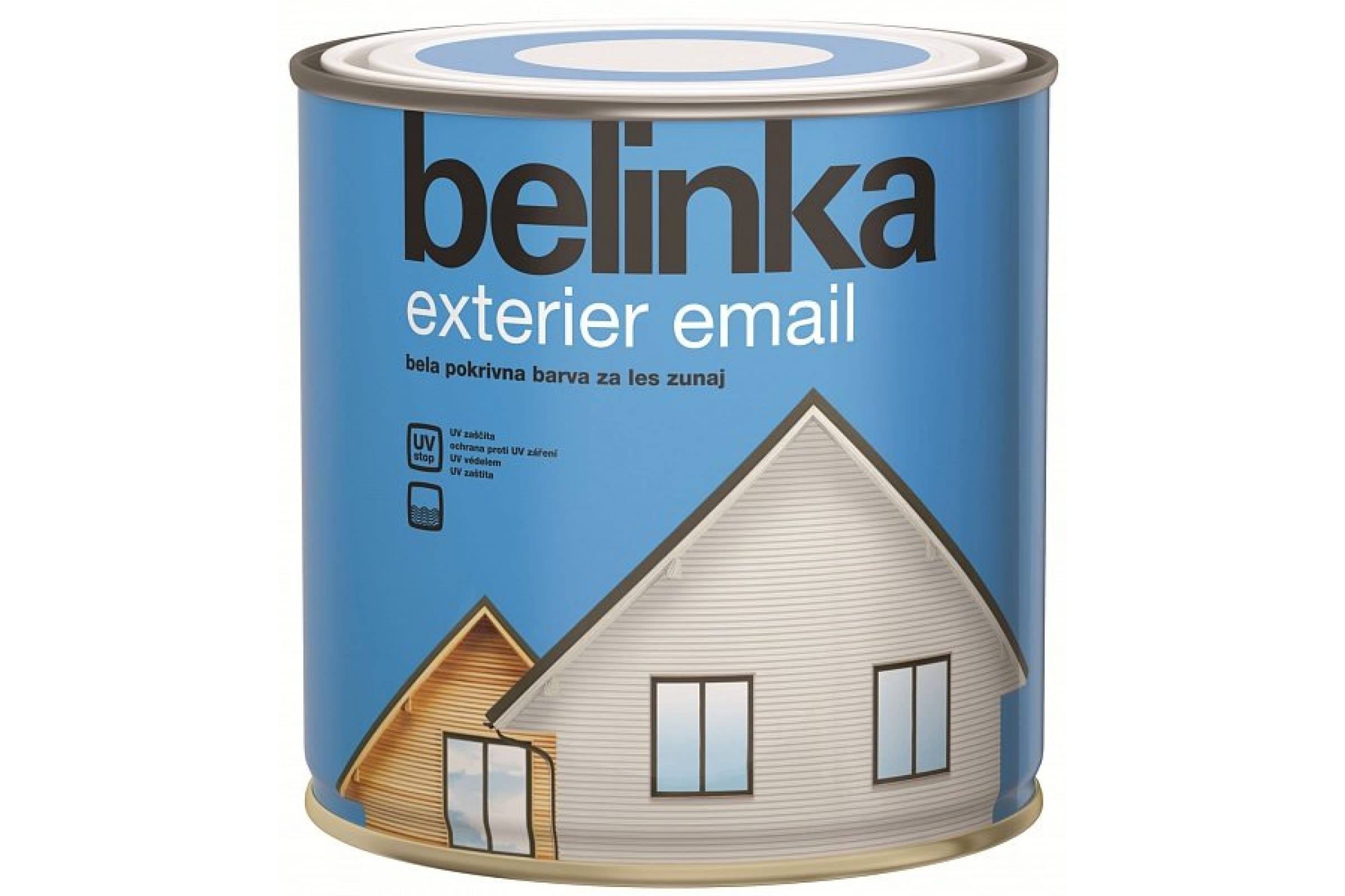 

BELINKA EXTERIER EMAIL 0,75 л. Белая №101