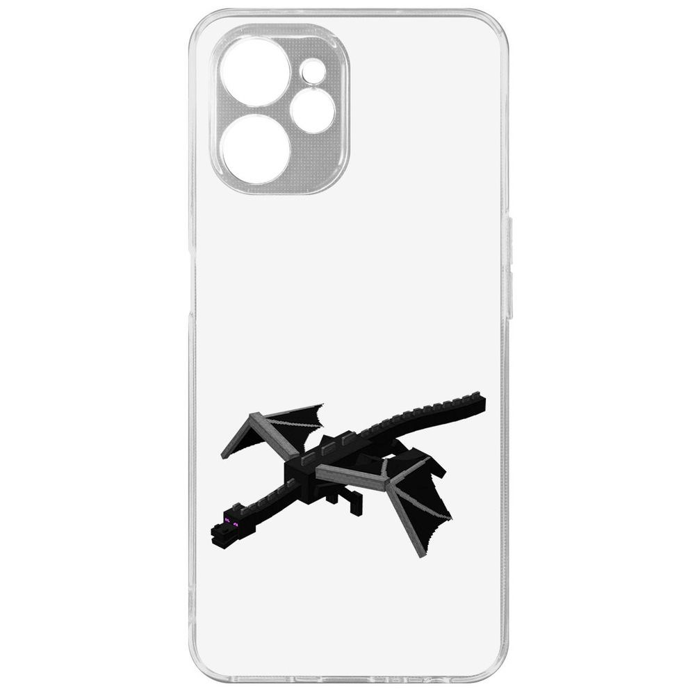 

Чехол Minecraft-Дракон Края для Realme 10 5G, Прозрачный