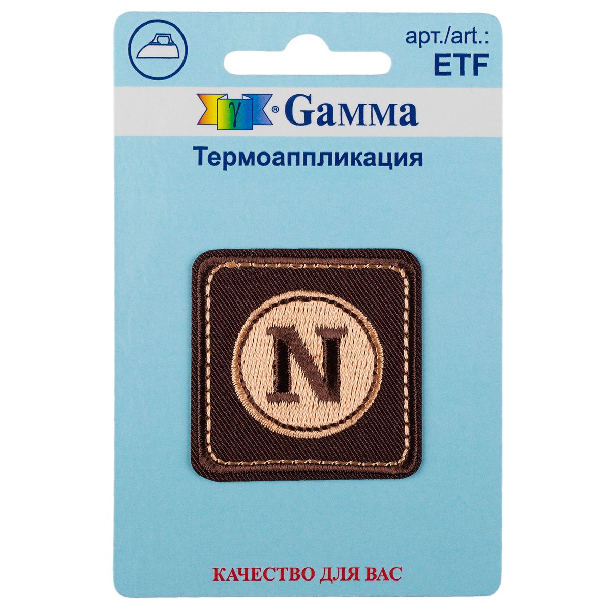 Термоаппликация Gamma ETF 01-250 Квадрат N 4 х 4 см