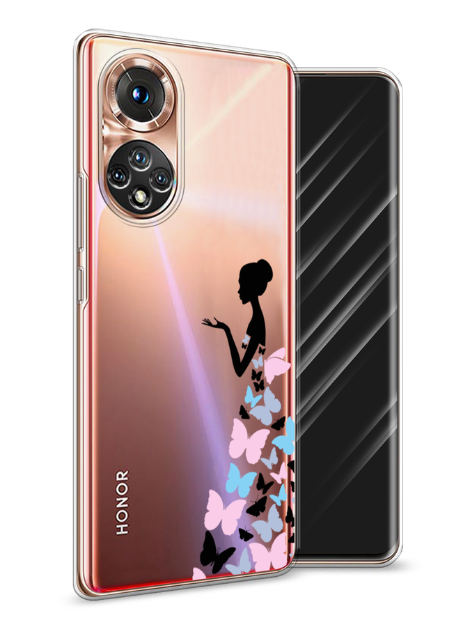 фото Чехол awog "платье из бабочек" для honor 50