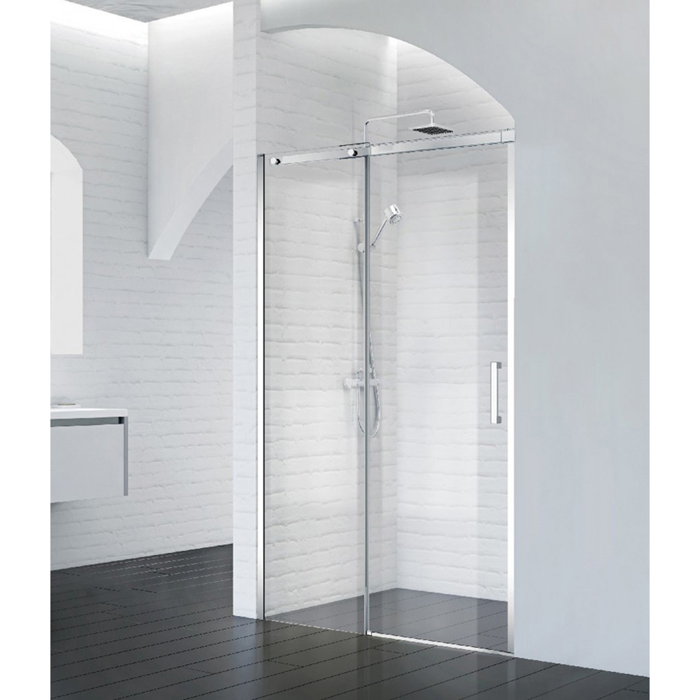 фото Душевая дверь belbagno acqua bf-1-130-c-cr