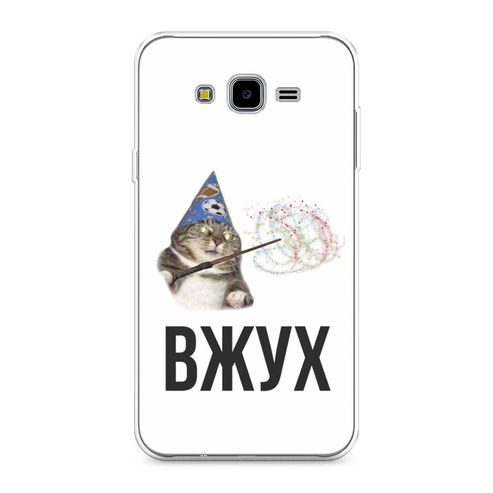 

Чехол Awog на Samsung Galaxy J7 Neo "Вжух 2", Белый;черный;серый, 25350-9