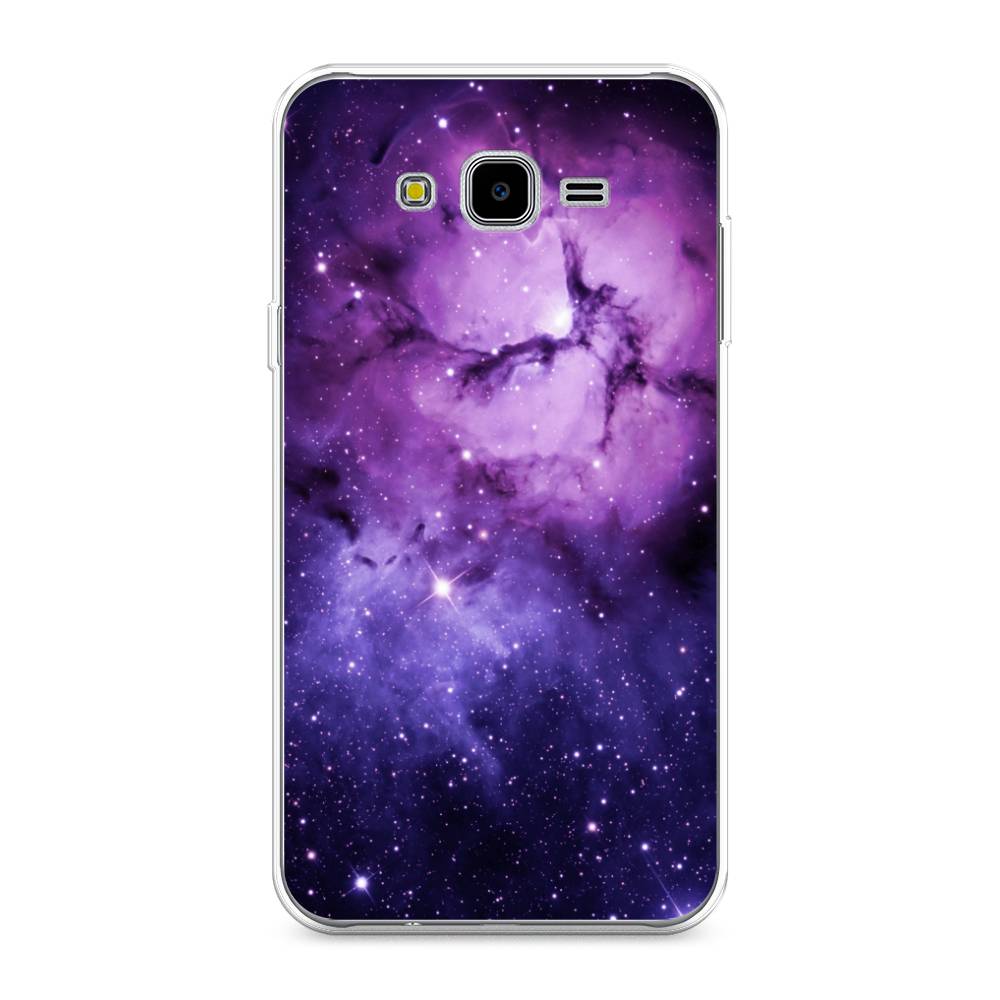 

Чехол Awog на Samsung Galaxy J7 Neo "Космос 18", Фиолетовый, 25350-4